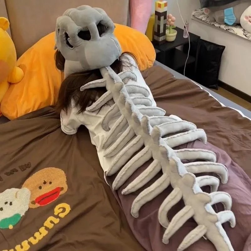 Fishbones Cosplay Prop - Yaratıcı Kılçık Şekilli Peluş Cosplay Kostüm