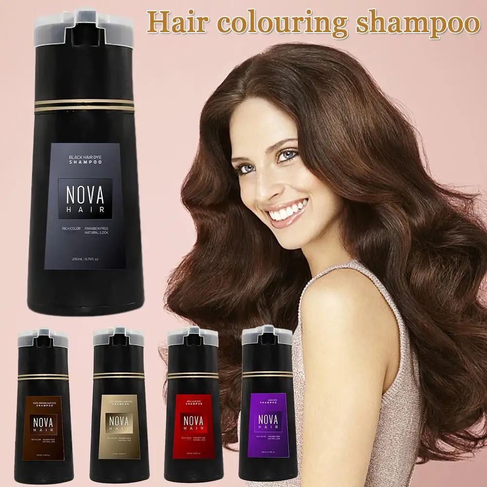 Hair Spray Color - 200ml Nova saç boyası şampuanı saç