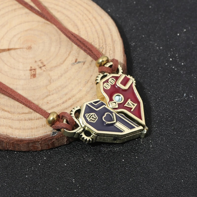 Magnetic Clasp Cosplay - Oyun Arcane Caitlyn Vi Kolye Kolye