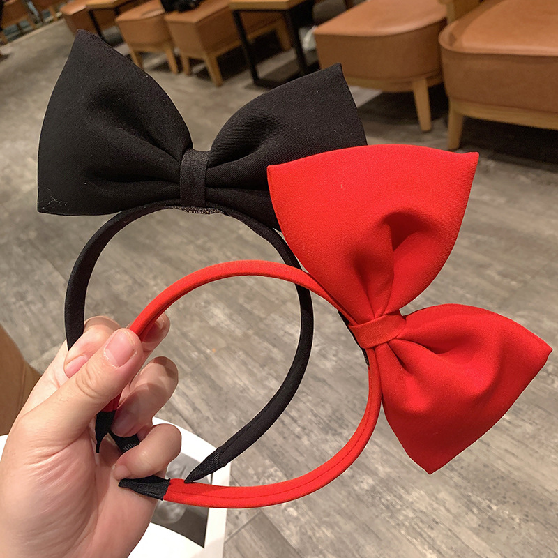 Cosplay Floating Prop - Sevimli kızlar kırmızı büyük yay bandı
