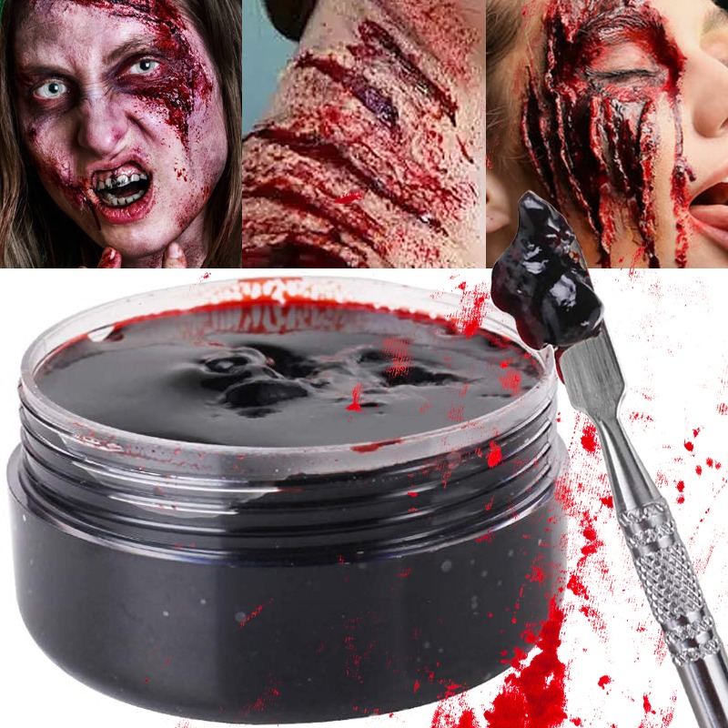 Cosplay Prop Kit - 1/3 adet Cadılar Bayramı Kan Jel