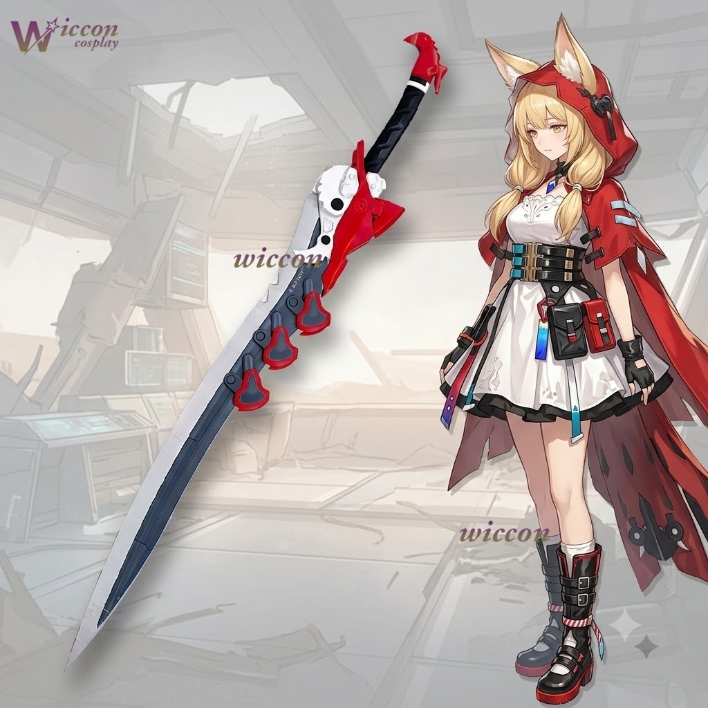 Detachable Cosplay Prop - Ani Cos Arknights Endfield Lusie Kırmızı