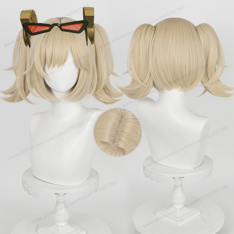 Burnice Cosplay Prop - ZZZ Burnice Whita Cosplay Peruk 28
