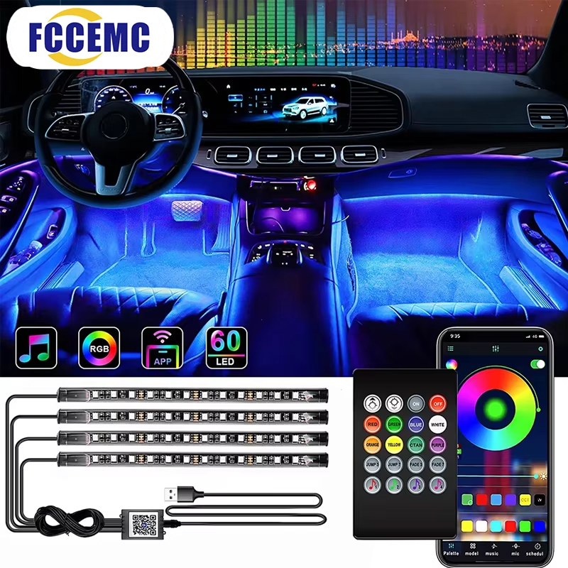 Led El Wire - RGB Arka Işık Uzaktan Uygulama müzik