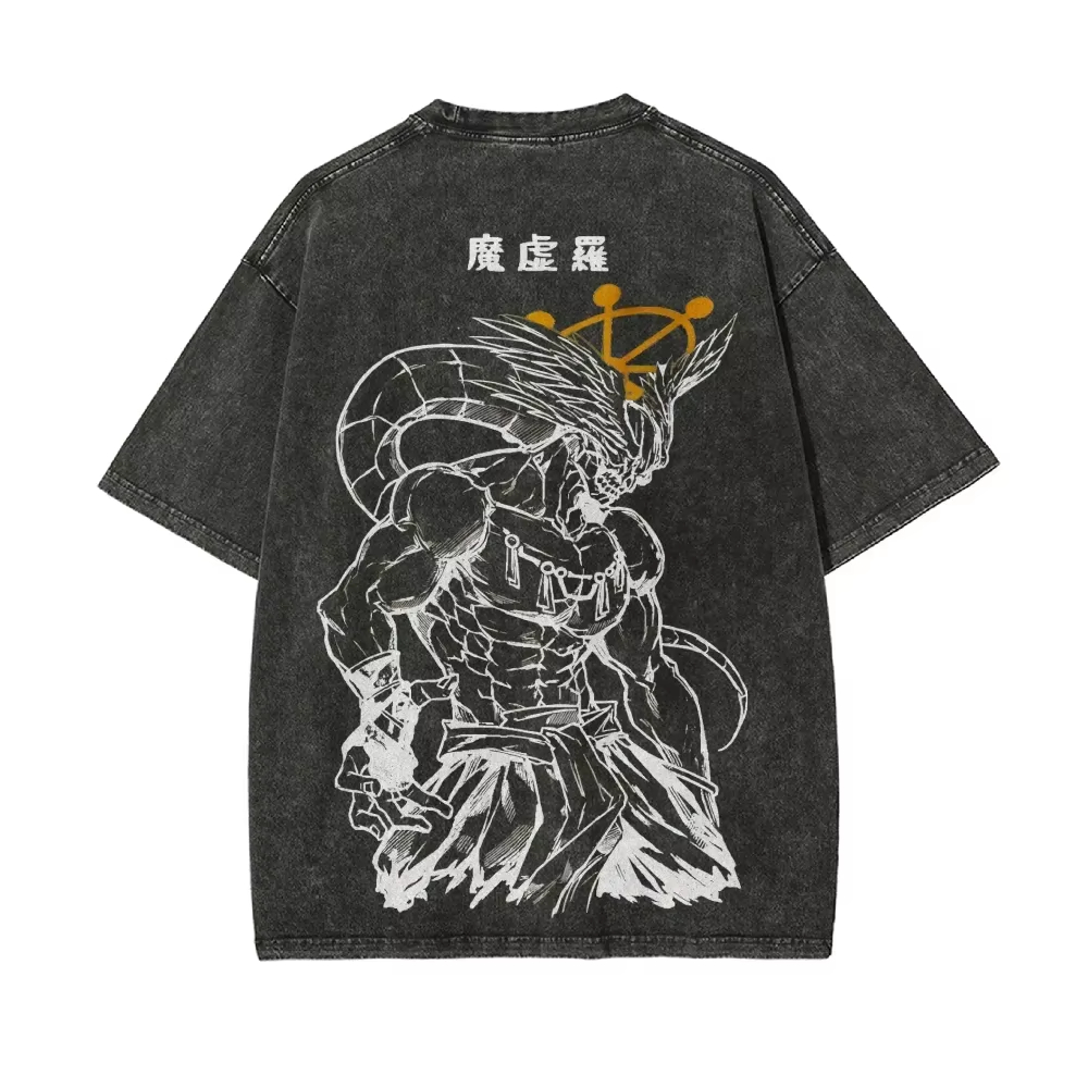 Cosplay Prop Dagger - 2026 Mahoraga Tekerlek Yaz Erkek T-shirt