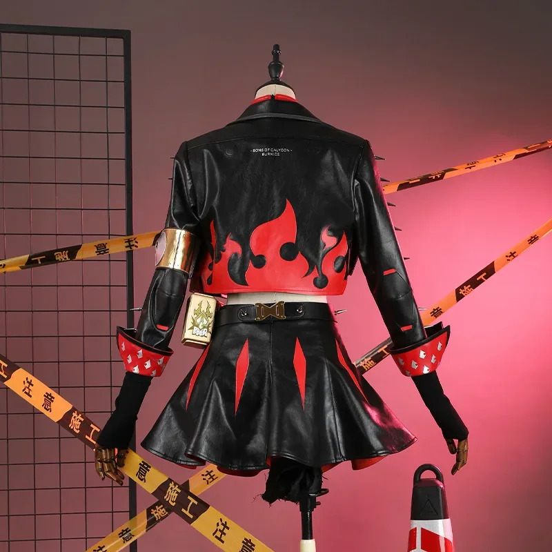 Burnice Cosplay Prop - 【Wetrose】 Burnice Beyaz Cosplay Kostümü ZZZ