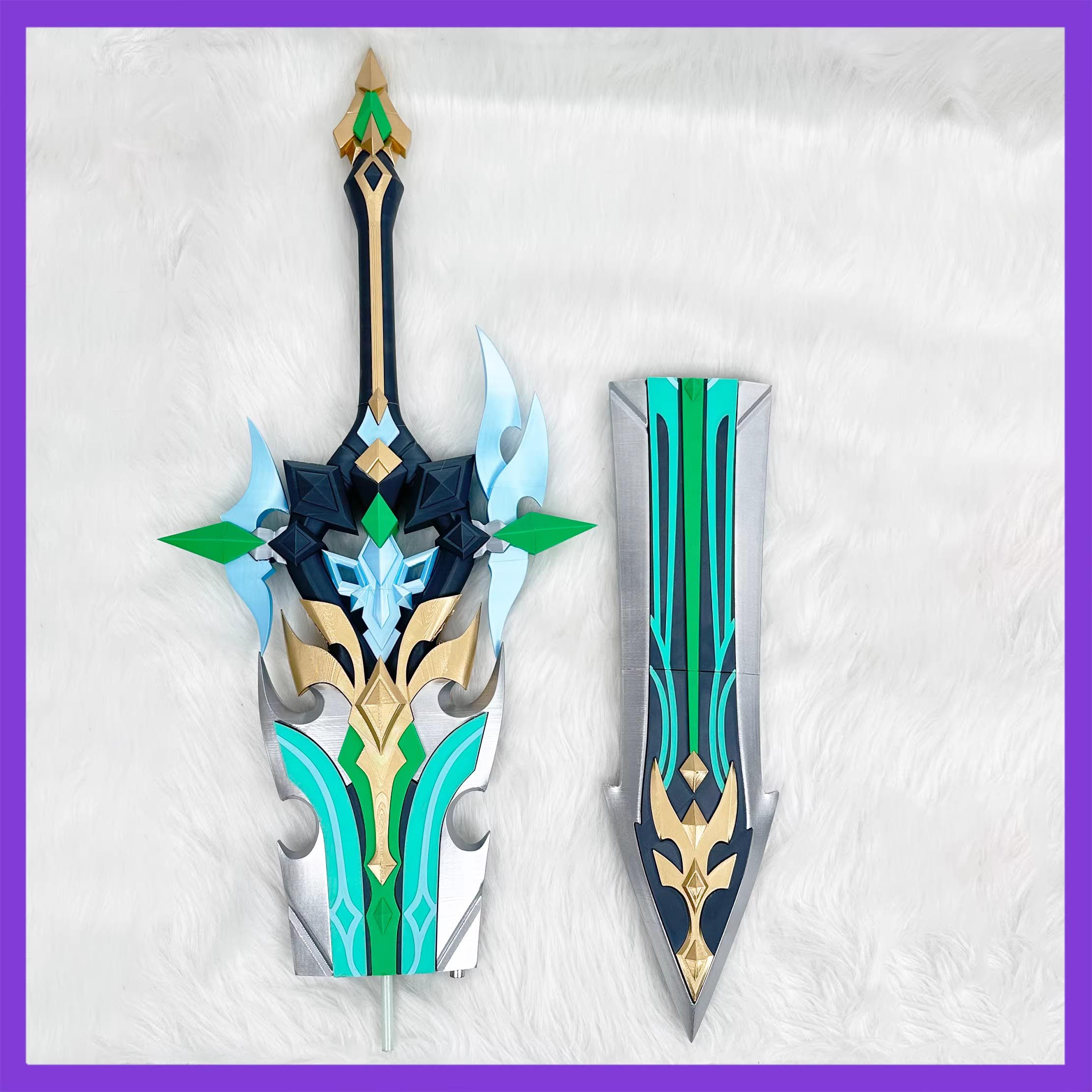 Detachable Cosplay Prop - Genshin Impact Falco Cosplay Aksesuarları İki