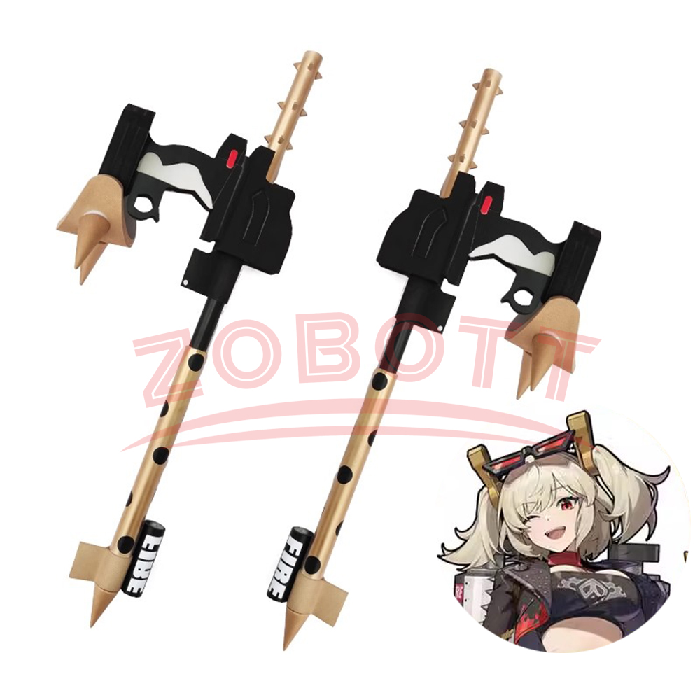 Burnice Cosplay Prop - 65 CM 2 ADET Burnice Whita