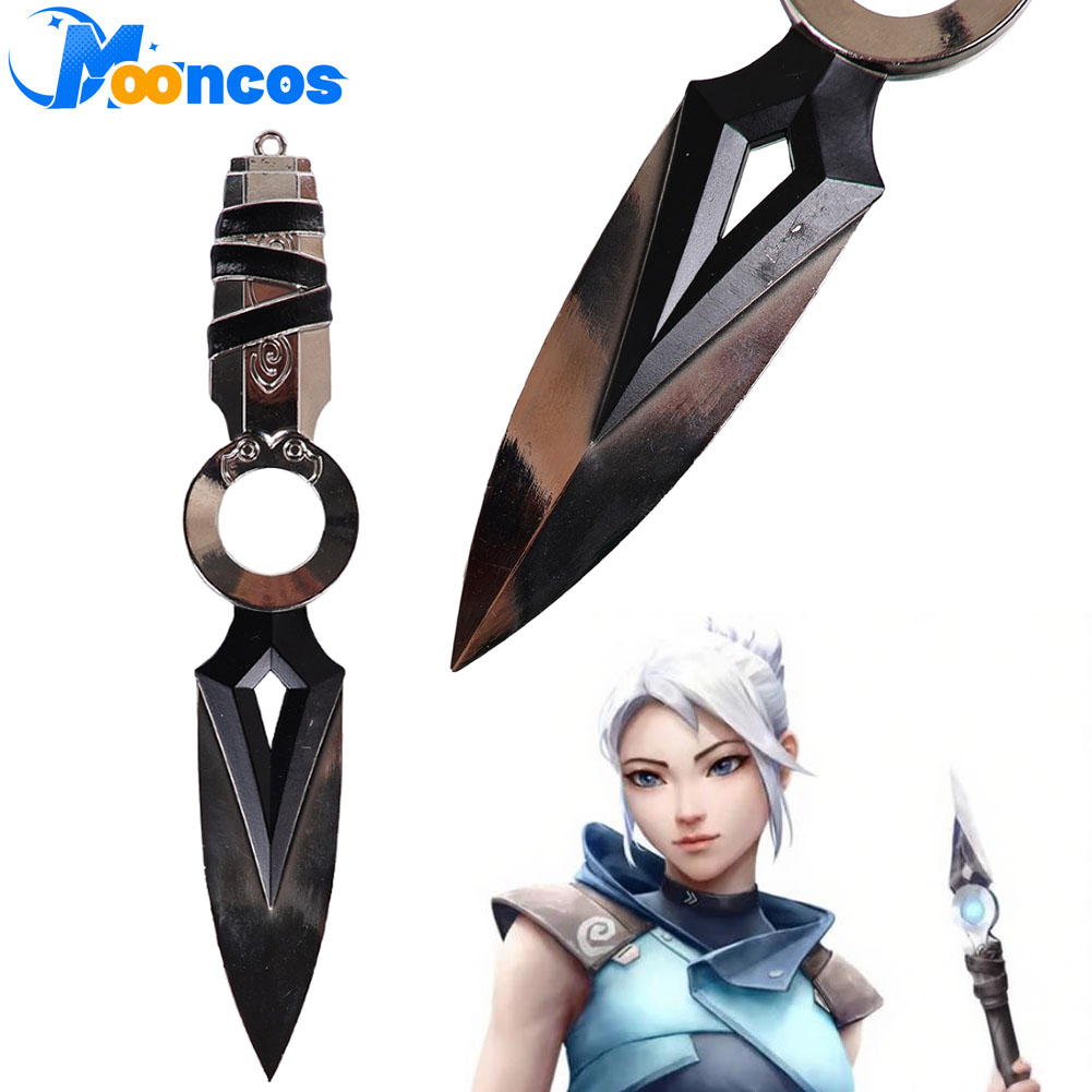 Cosplay Prop Dagger - Jetty Cosplay Çinko Alaşım Kunaii Prop