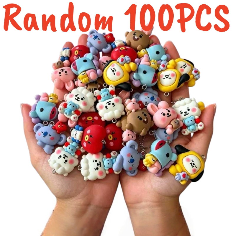 Cosplay Prop Making - 100 ADET BT21 Reçine Takılar DIY
