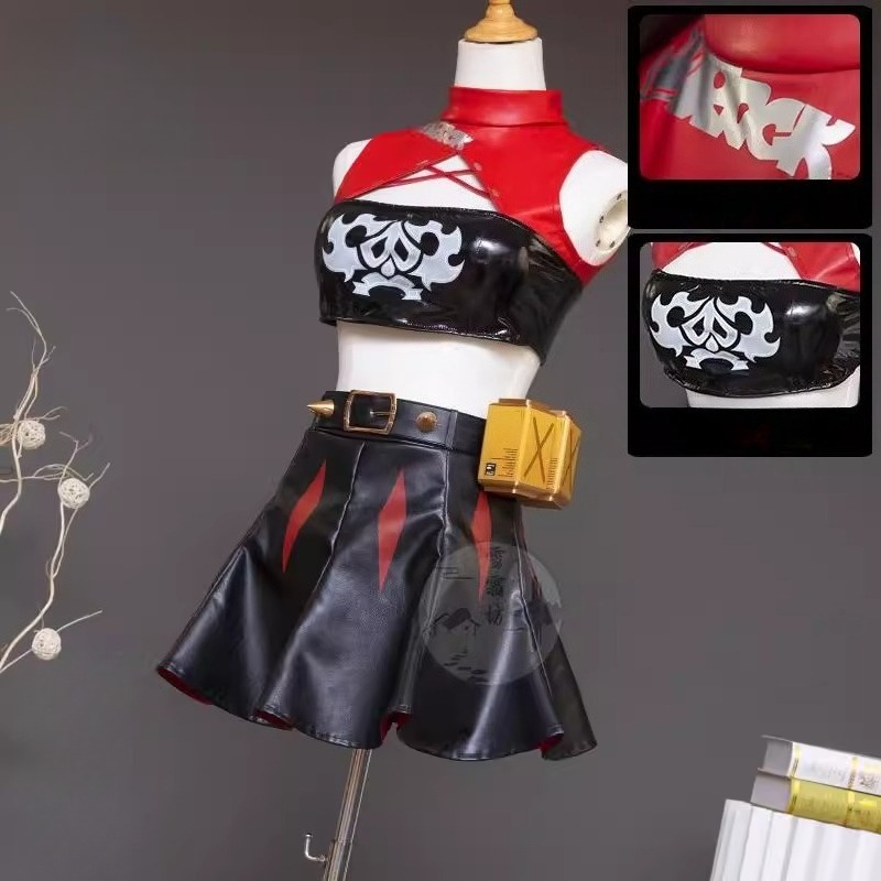 Burnice Cosplay Prop - 2026 Cadılar Bayramı Anime Parti Kıyafetleri