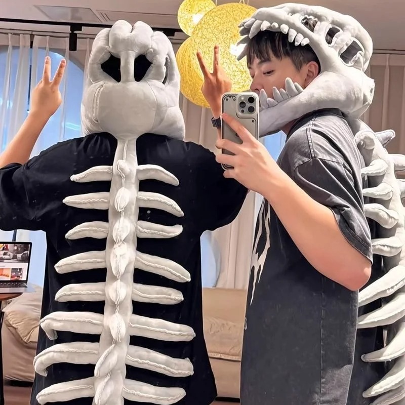 Yaratıcı Kılçık Şekilli Peluş  - Fishbones Cosplay Prop incelemesi ve fiyatı
