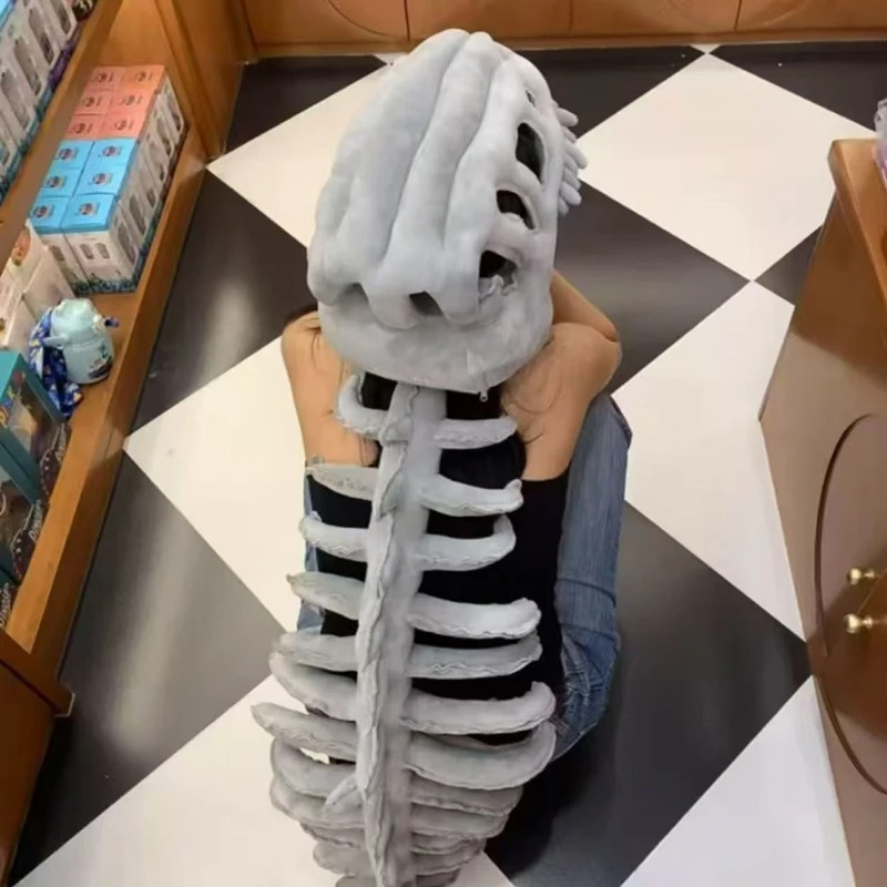 Yaratıcı Kılçık Şekilli Peluş  - Fishbones Cosplay Prop incelemesi ve fiyatı