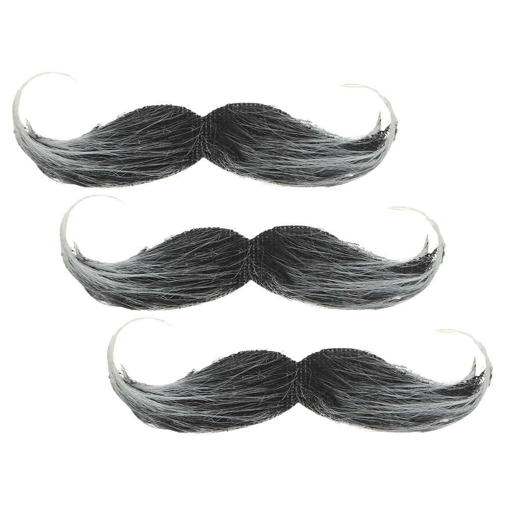 3 Adet Zarif Gerçekçi Bıyık Ak - Easy Cosplay Prop incelemesi ve fiyatı
