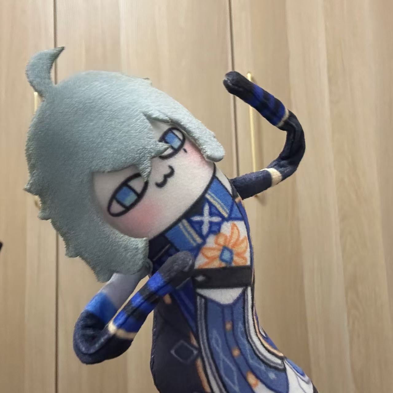 18 cm Komik Genshin Etki Lohen - Cosplay Plushie Prop incelemesi ve fiyatı