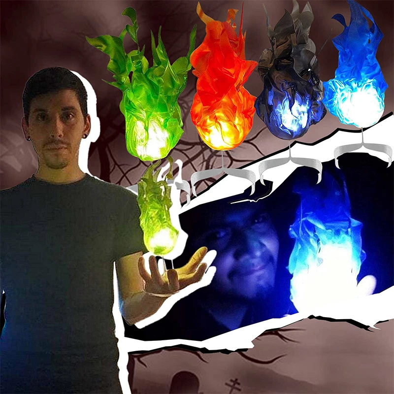 Yeni Cadılar Bayramı Yüzen Ate - Cosplay Fireball Prop incelemesi ve fiyatı