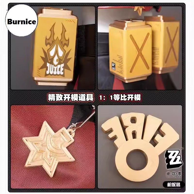Zenless Bölge Sıfır Cosplay Bu - Burnice Cosplay Prop incelemesi ve fiyatı