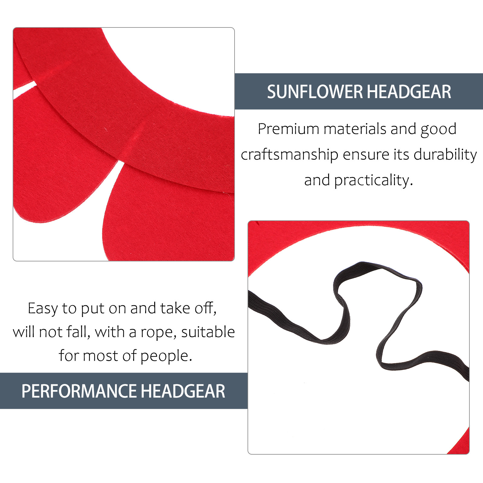 2 adet Premium Keçe Ayçiçeği Ş - Easy Cosplay Prop incelemesi ve fiyatı