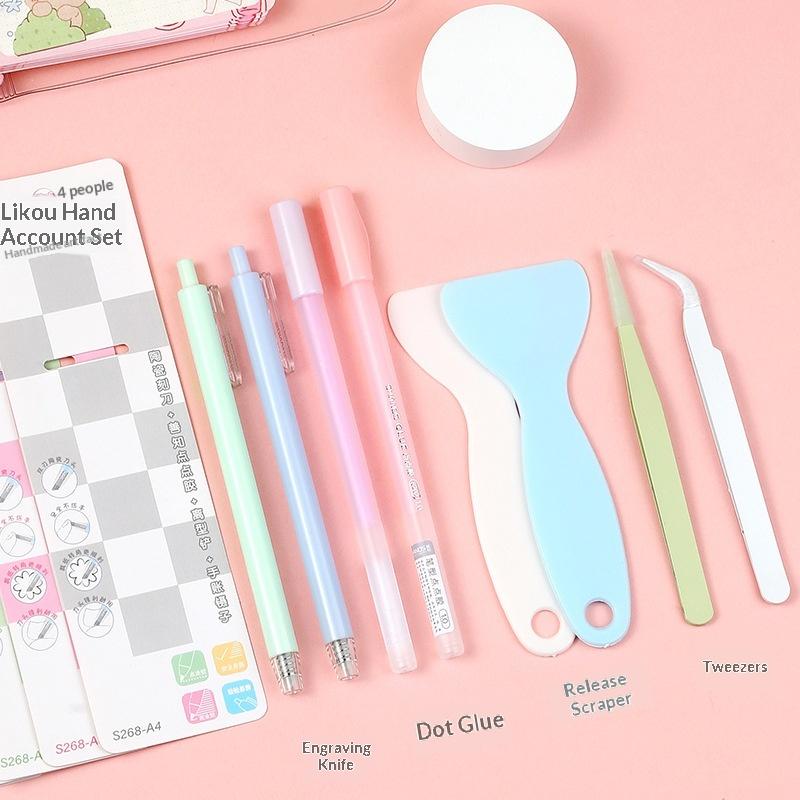 Yeni 4 adet/takım tutkal kalem - Craft Knife Set incelemesi ve fiyatı