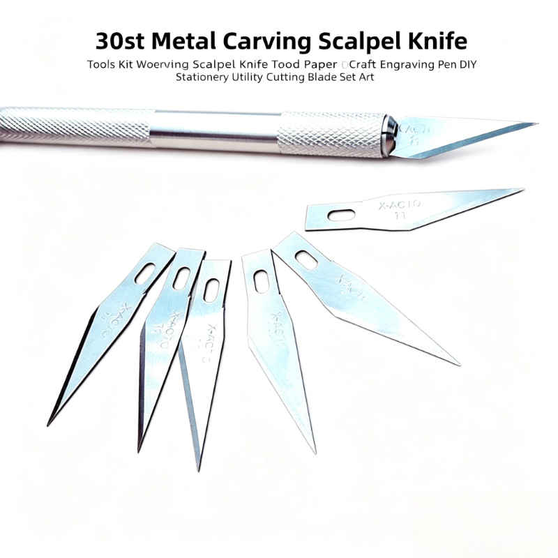 30 takım gravür neşter bıçak s - Craft Knife Set incelemesi ve fiyatı