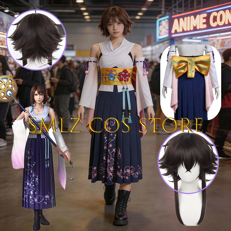 Smlz FFX Yuna Cosplay Anime FF - Prop Para Cosplay incelemesi ve fiyatı
