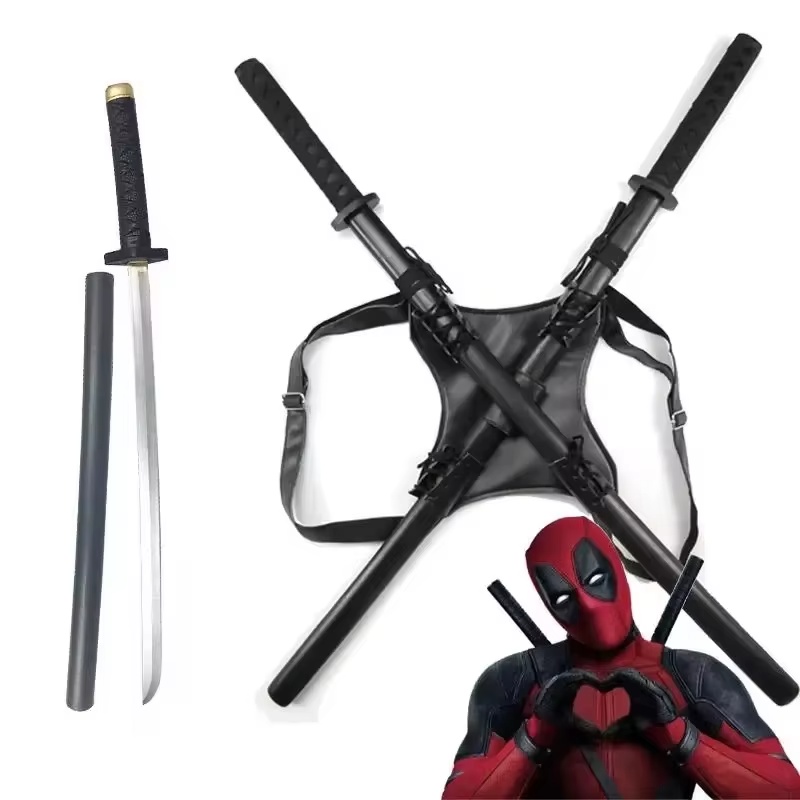 2025 Yeni 61cm Deadpool Katana - Cosplay Prop Katana incelemesi ve fiyatı