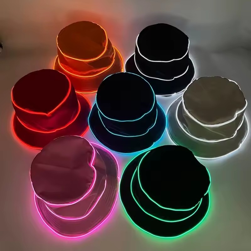 Tek Renkli Plaj LED Şapkası Iş - Led El Wire incelemesi ve fiyatı