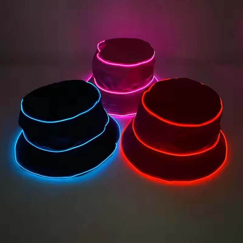 Tek Renkli Plaj LED Şapkası Iş - Led El Wire incelemesi ve fiyatı
