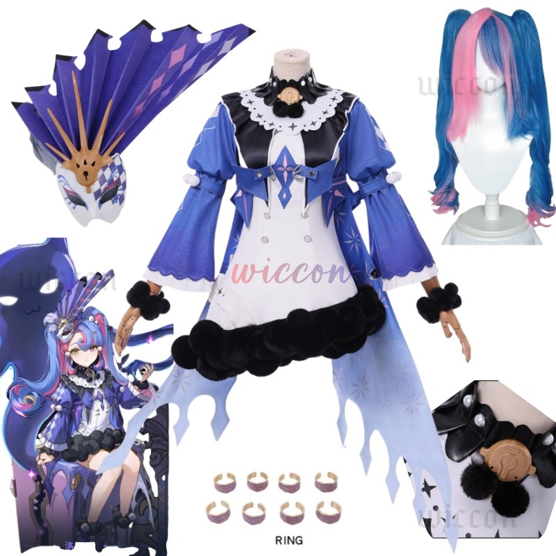 Roccia Cosplay Kostüm Peruk El - Cosplay Floating Prop incelemesi ve fiyatı