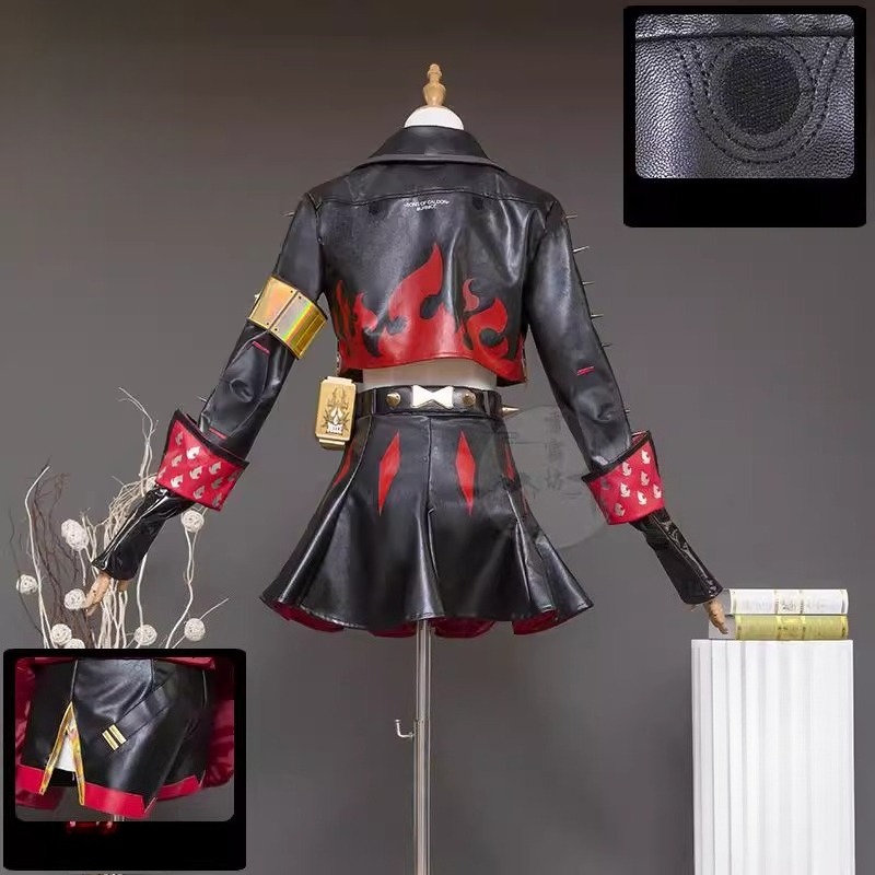 Oyun Zenless Bölge Sıfır Burni - Burnice Cosplay Prop incelemesi ve fiyatı