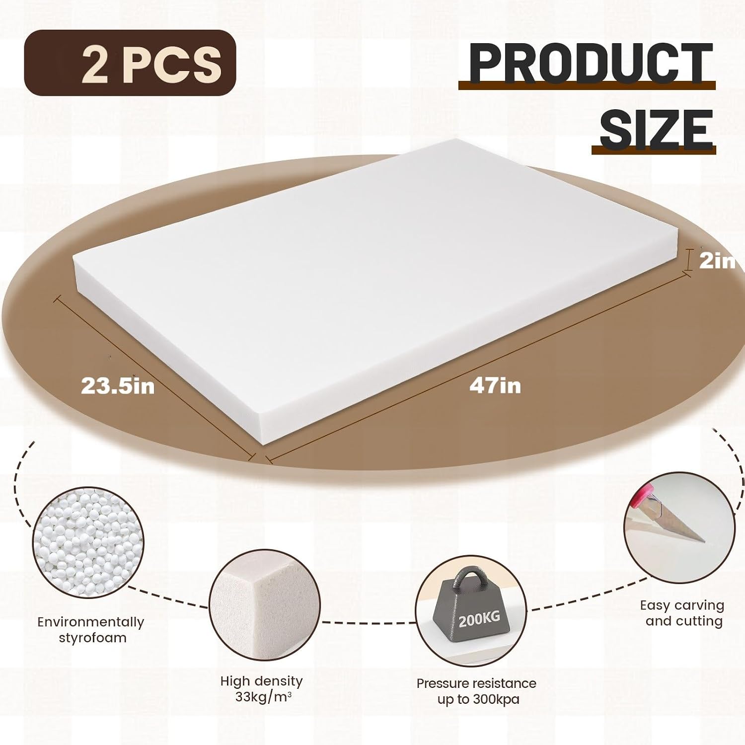 Yüksek Yoğunluklu XPS Büyük Kö - Easy Cosplay Prop incelemesi ve fiyatı