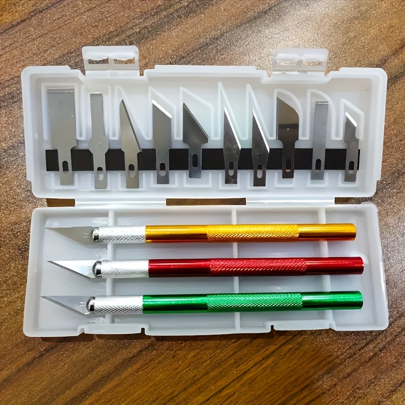 13 adet alüminyum alaşımlı gra - Craft Knife Set incelemesi ve fiyatı