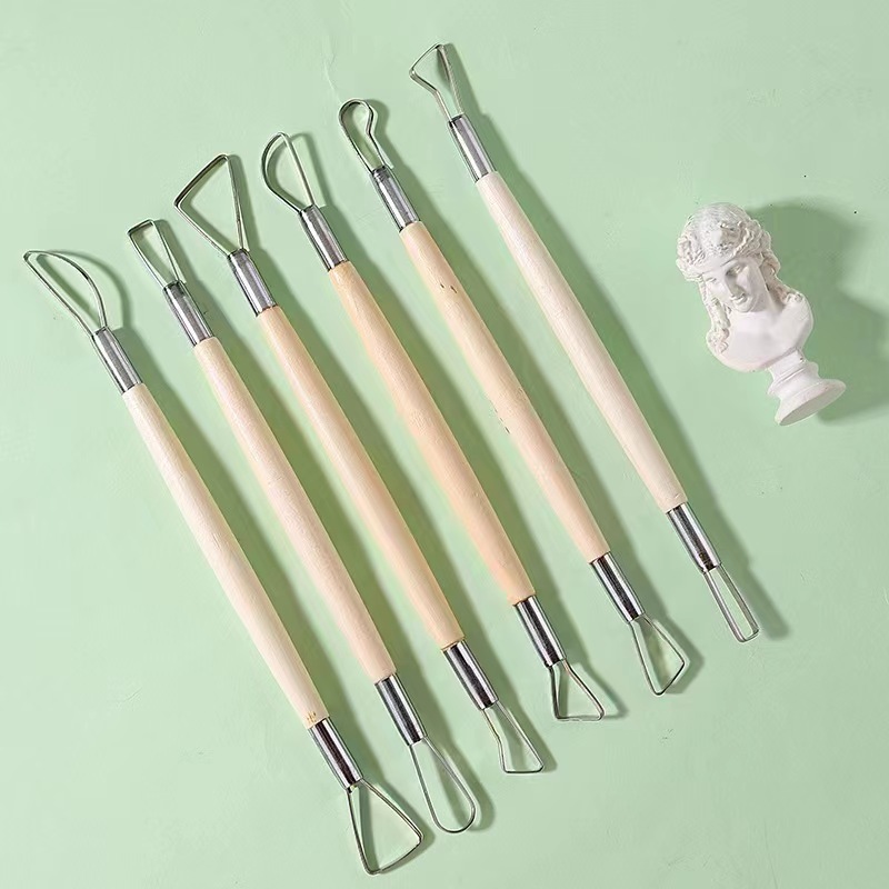 6 adet ahşap saplı balmumu çöm - Craft Knife Set incelemesi ve fiyatı